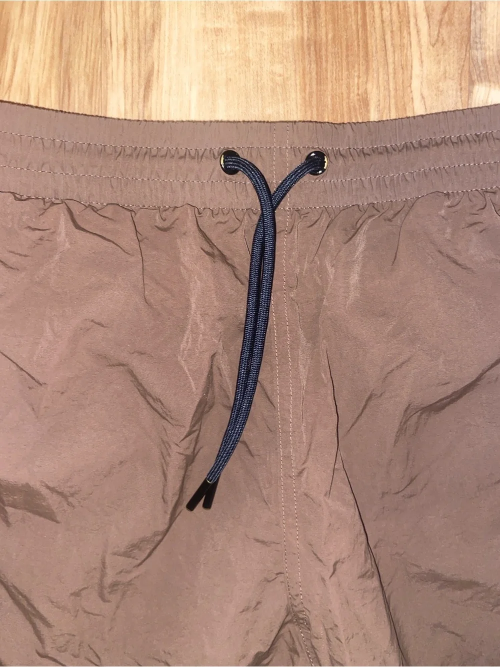 Everlane Sport Short Mens Large Brown Recycled Nylon Stretch Running